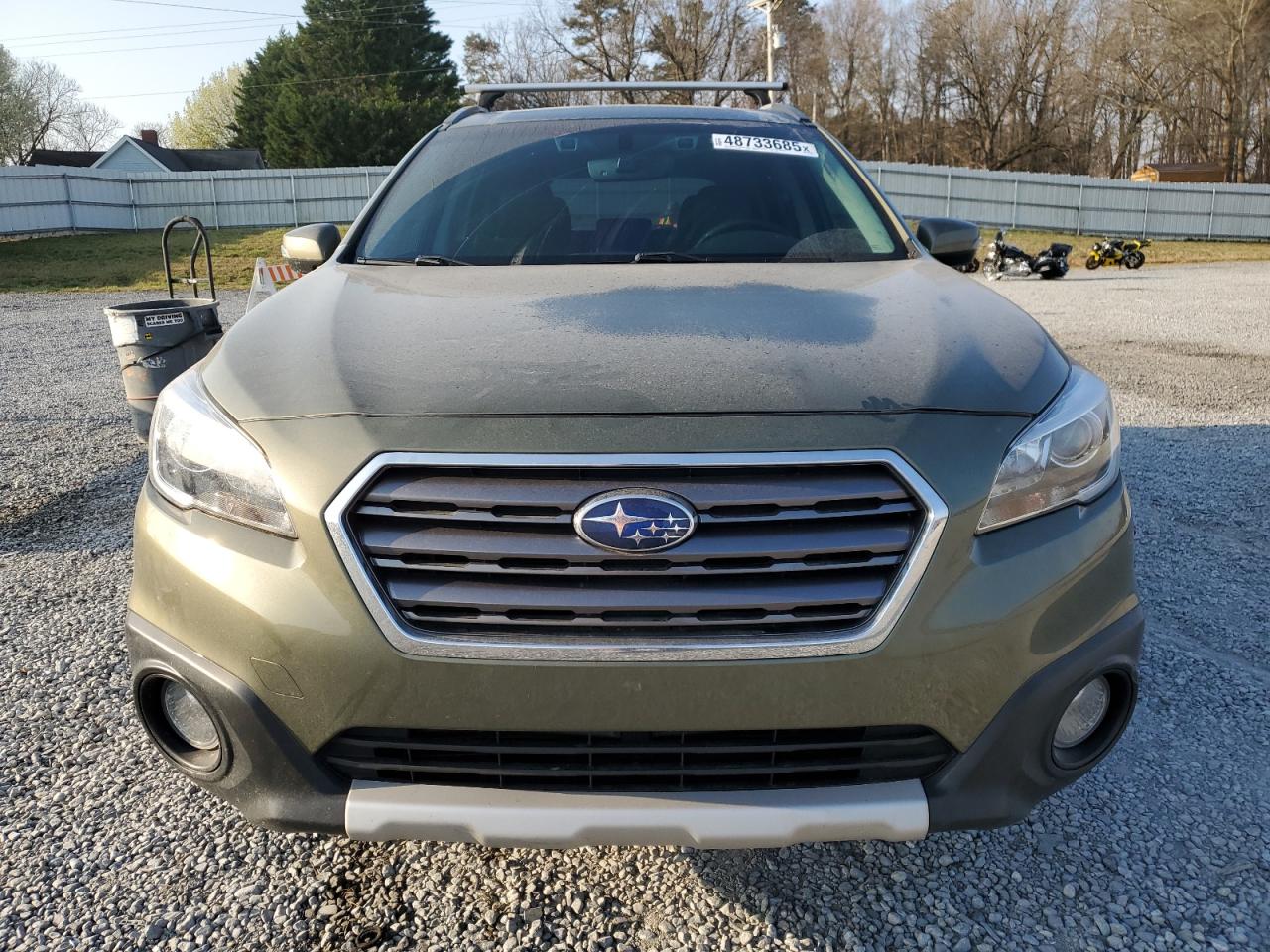 2017 Subaru Outback VIN 4S4BSETC9H3312491 Copart auction photo, side / front end damage thumbnail 5