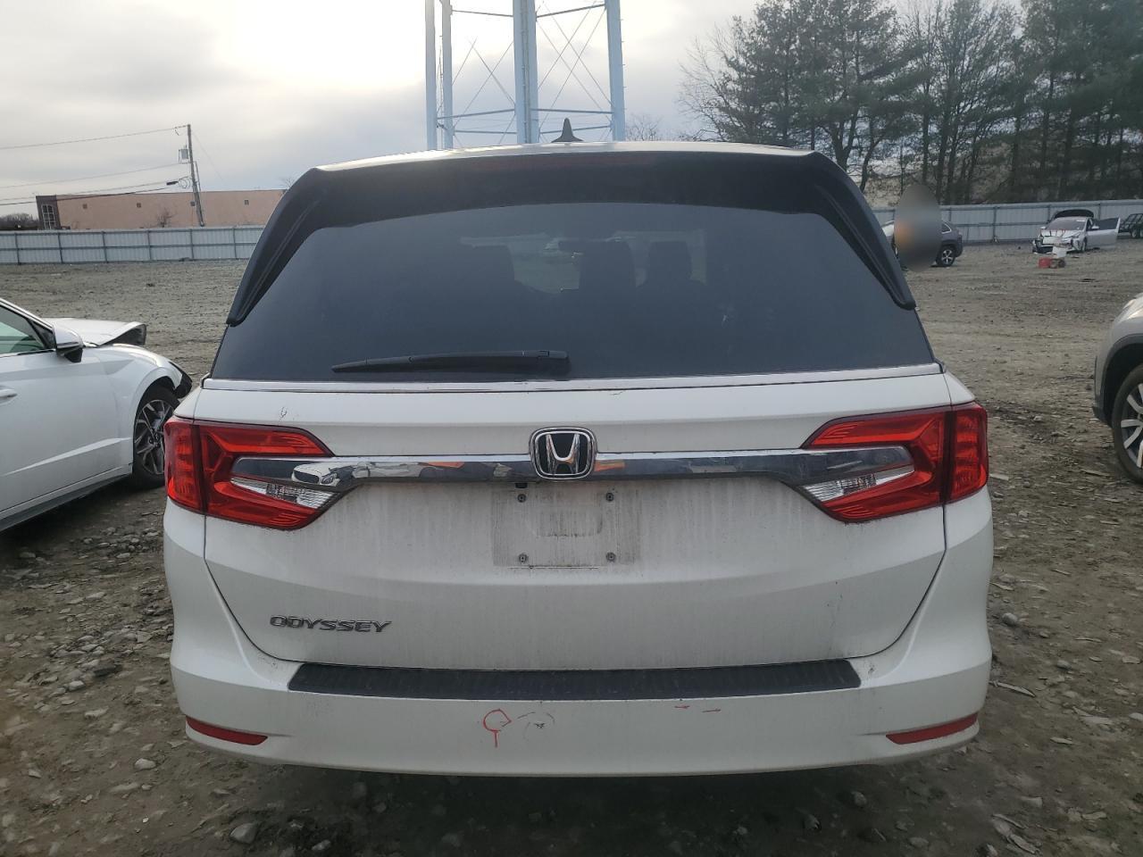 2019 Honda Odyssey VIN 5FNRL6H72KB098679 Copart auction photo, side damage thumbnail 6
