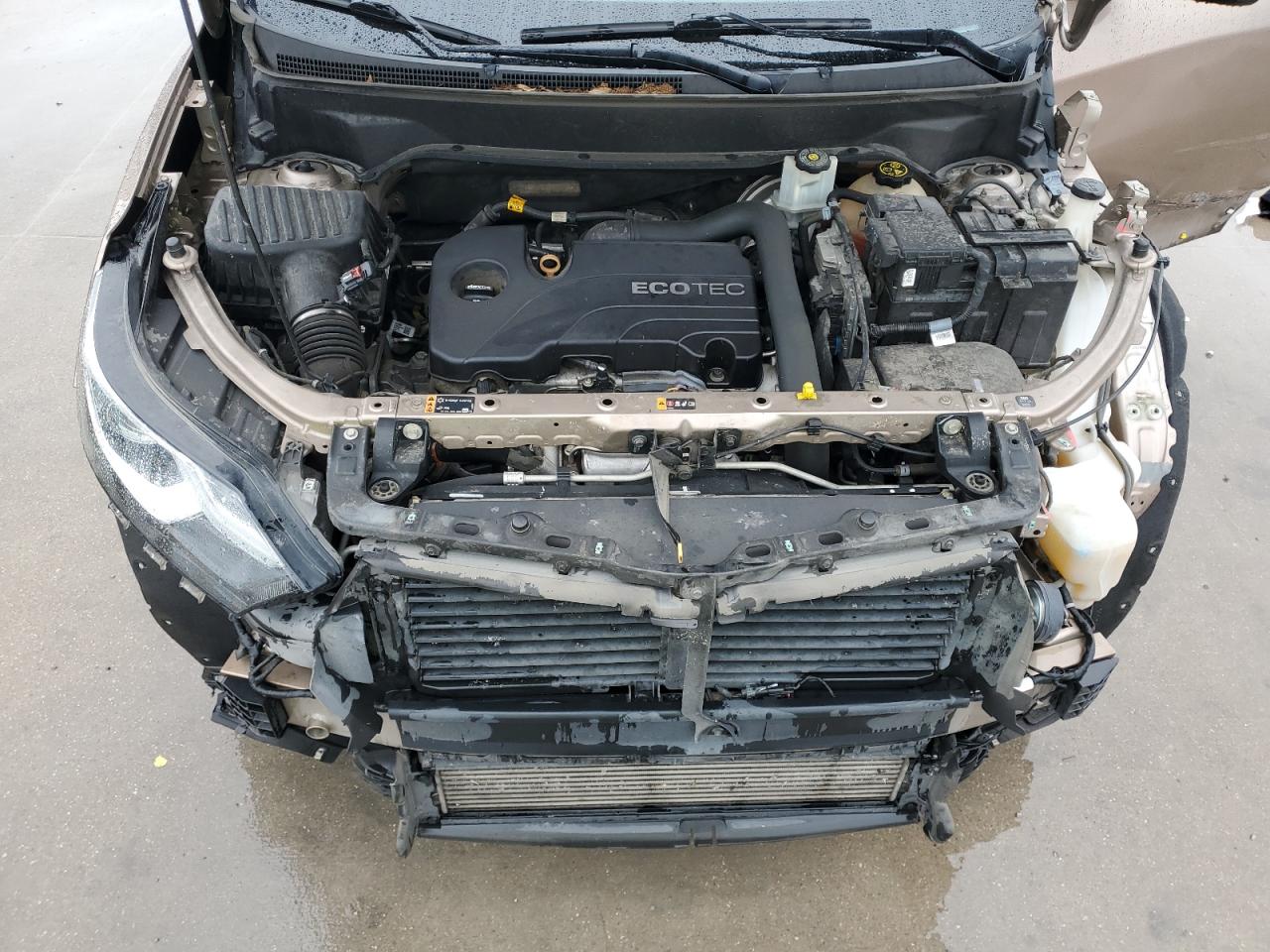 2018 Chevrolet Equinox VIN 3GNAXHEV2JL406103 Copart auction photo, front end / side damage thumbnail 14