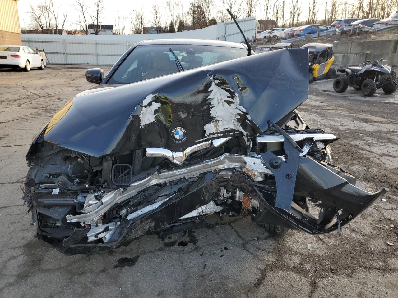2023 BMW 5er VIN WBA73BJ01PCL40246 Copart auction photo, front end damage thumbnail 5