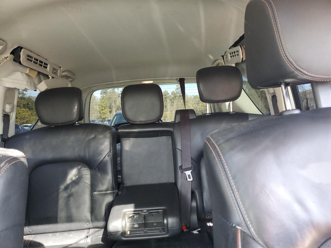 2017 Nissan Armada VIN JN8AY2ND1H9005286 Copart auction photo, rollover damage thumbnail 10