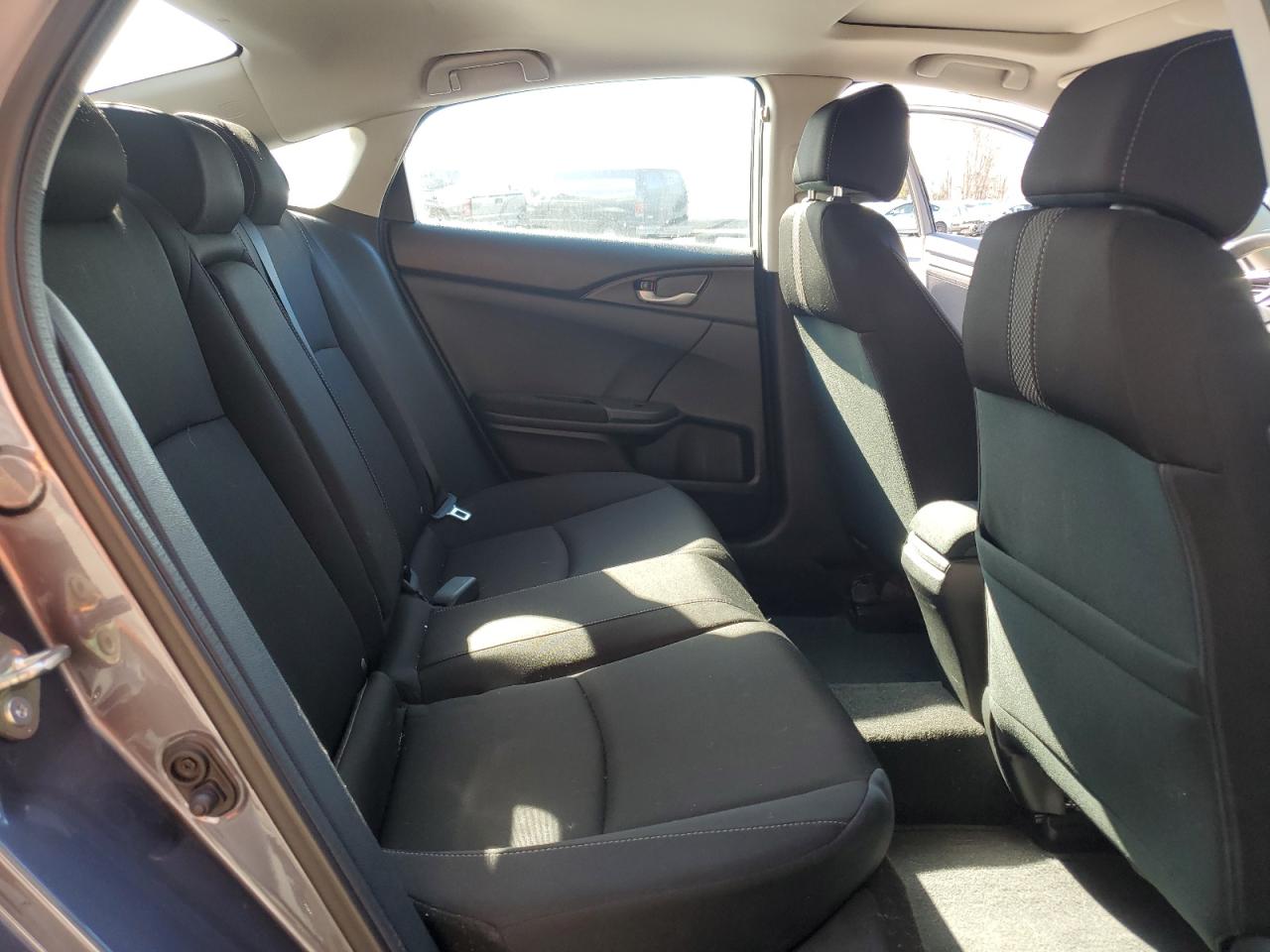 2019 Honda Civic VIN 19XFC1F3XKE216750 Copart auction photo, rear end / side damage thumbnail 10