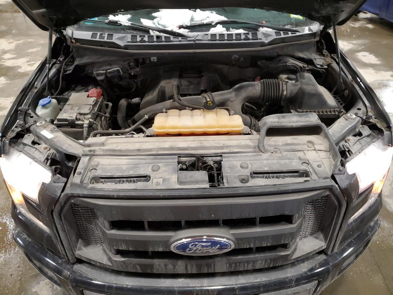 2016 Ford F-150 VIN 1FTEX1EP9GFB39631 Copart auction photo, side / rear end damage thumbnail 11