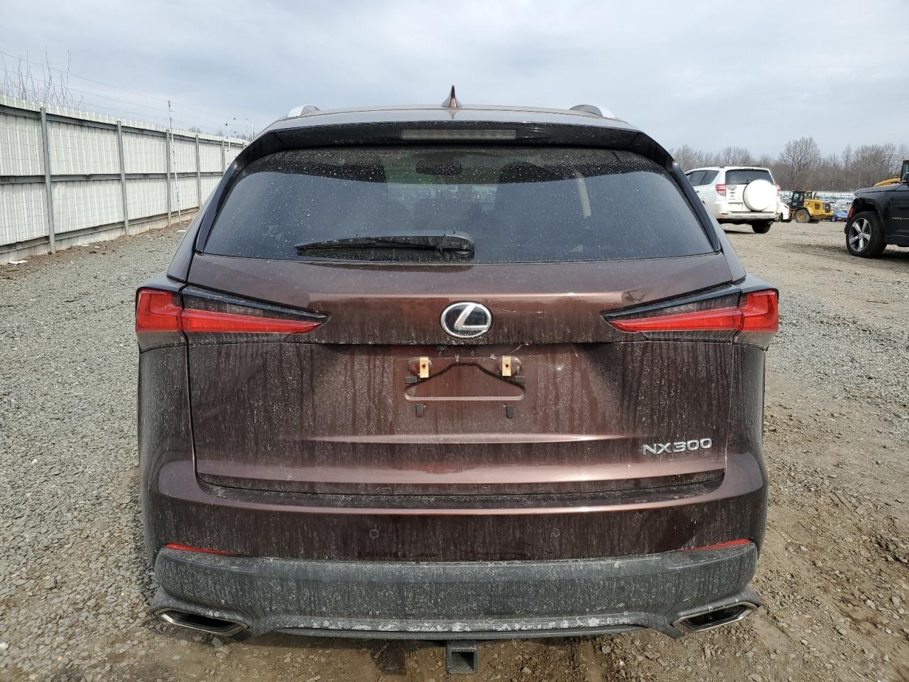 2019 Lexus NX VIN JTJBARBZ5K2189660 Copart auction photo, side damage thumbnail 6