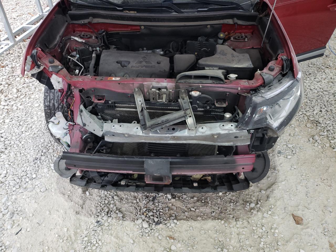 2016 Mitsubishi Outlander VIN JA4AZ3A33GZ021929 Copart auction photo, front end / minor dent/scratches damage thumbnail 12
