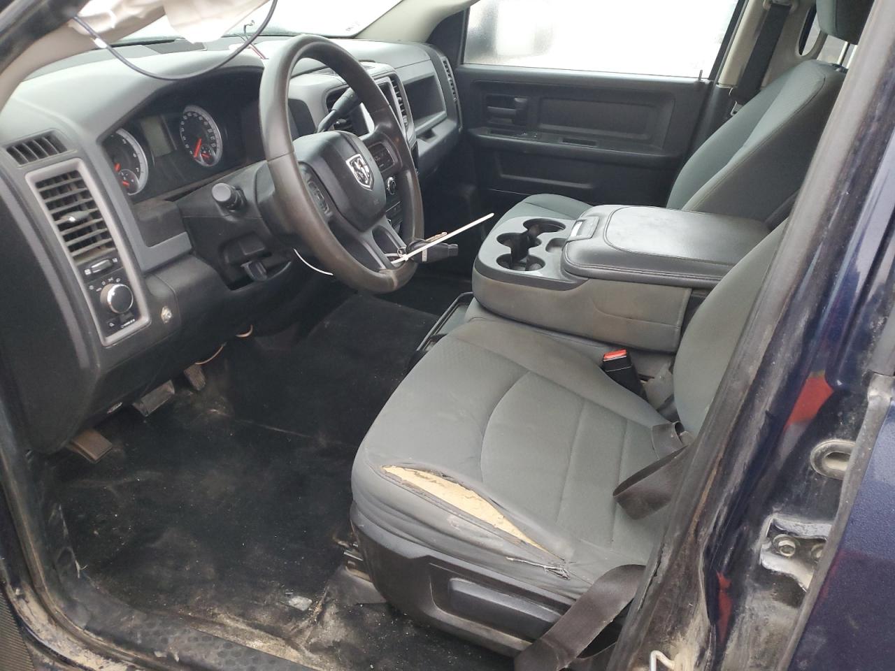 2014 RAM 1500 VIN 1C6RR7KT1ES197390 Copart auction photo, side damage thumbnail 7