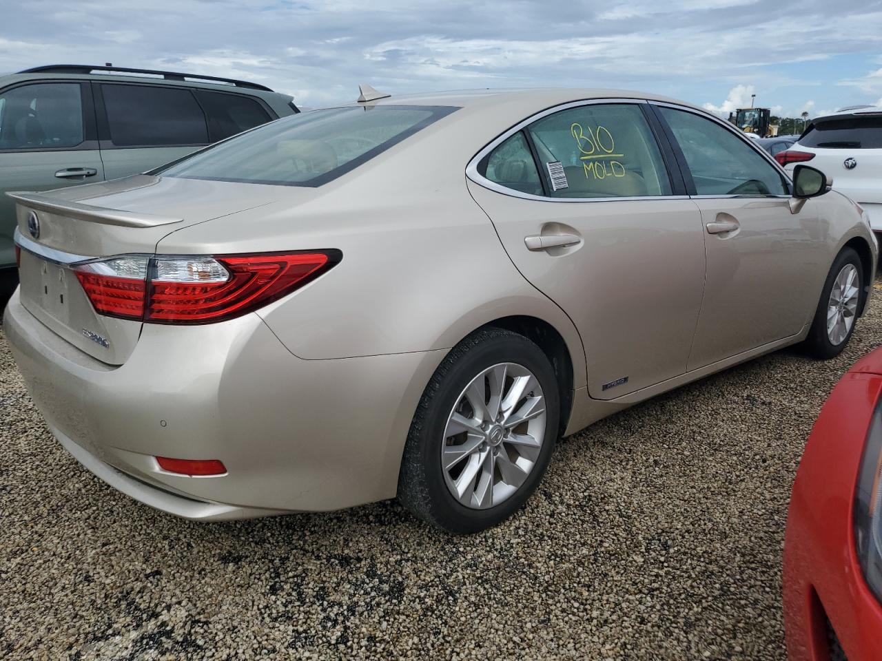2014 Lexus ES VIN JTHBW1GG6E2071343 Copart auction photo, water/flood / front end damage thumbnail 3