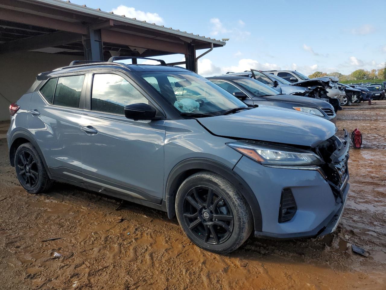 2021 Nissan Kicks VIN 3N1CP5DV4ML558053 Copart auction photo, front end damage thumbnail 4