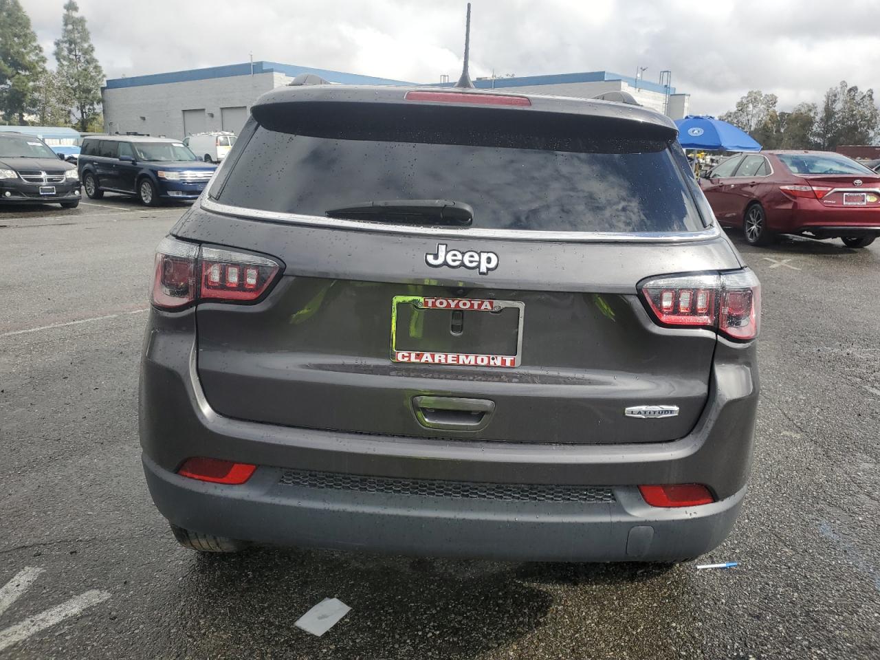 2020 Jeep Compass VIN 3C4NJCBBXLT257788 Copart auction photo, front end damage thumbnail 6