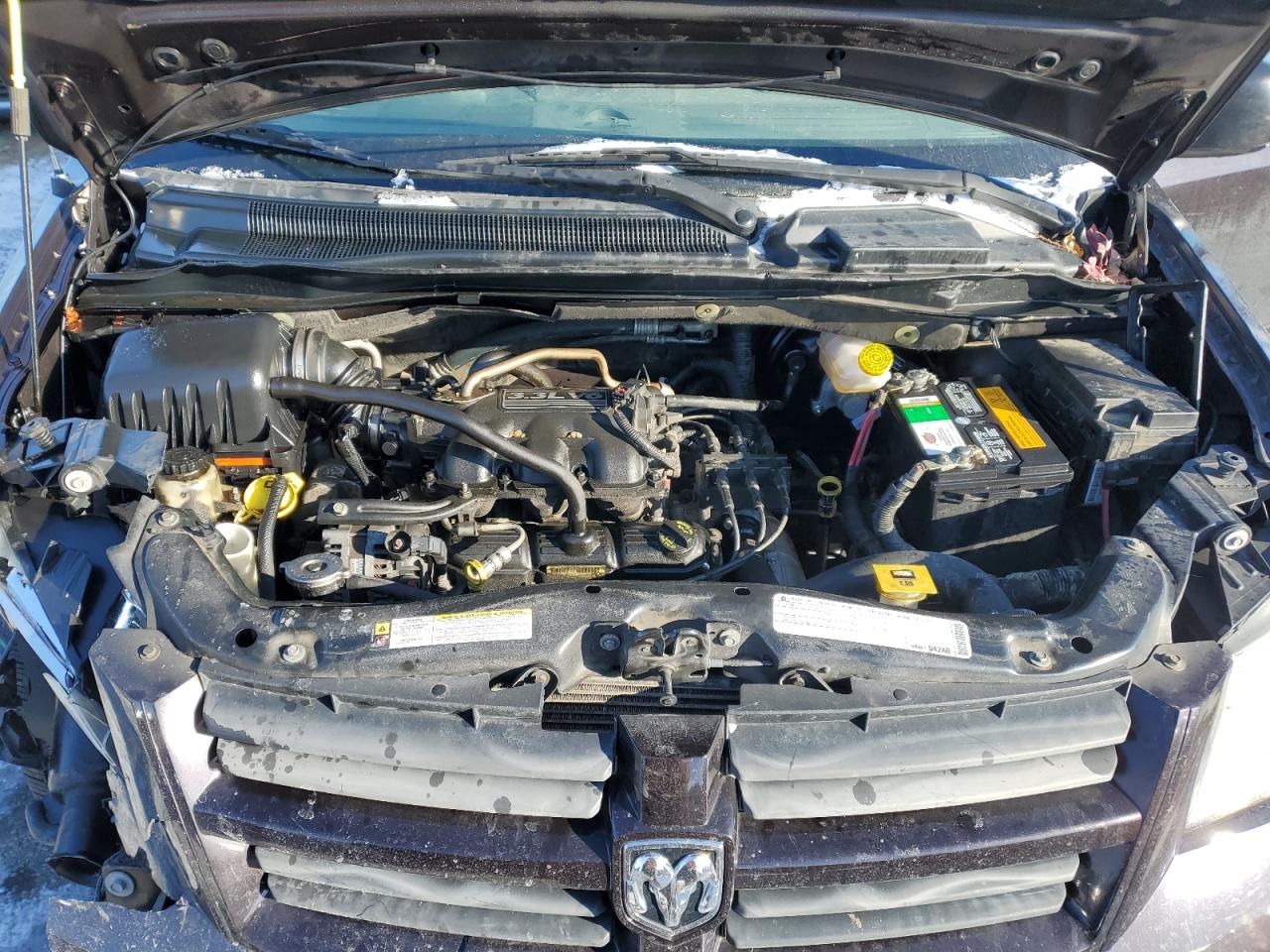 2010 Dodge Caravan VIN 2D4RN4DE0AR297951 Copart auction photo, front end / minor dent/scratches damage thumbnail 13