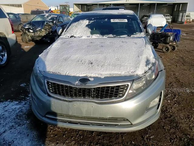 2014 KIA Optima VIN KNAGM4AD5E5071360 Copart auction photo, front end damage thumbnail 11