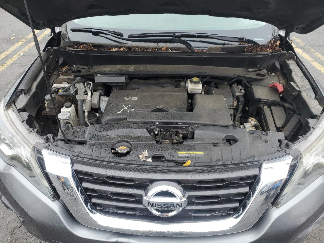 2018 Nissan Pathfinder VIN 5N1DR2MMXJC641460 Copart auction photo, mechanical damage thumbnail 12