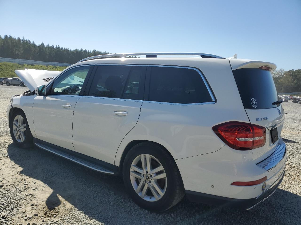 2018 Mercedes-Benz GLS-klasse VIN 4JGDF6EE5JB036761 Copart auction photo, front end / undercarriage damage thumbnail 2