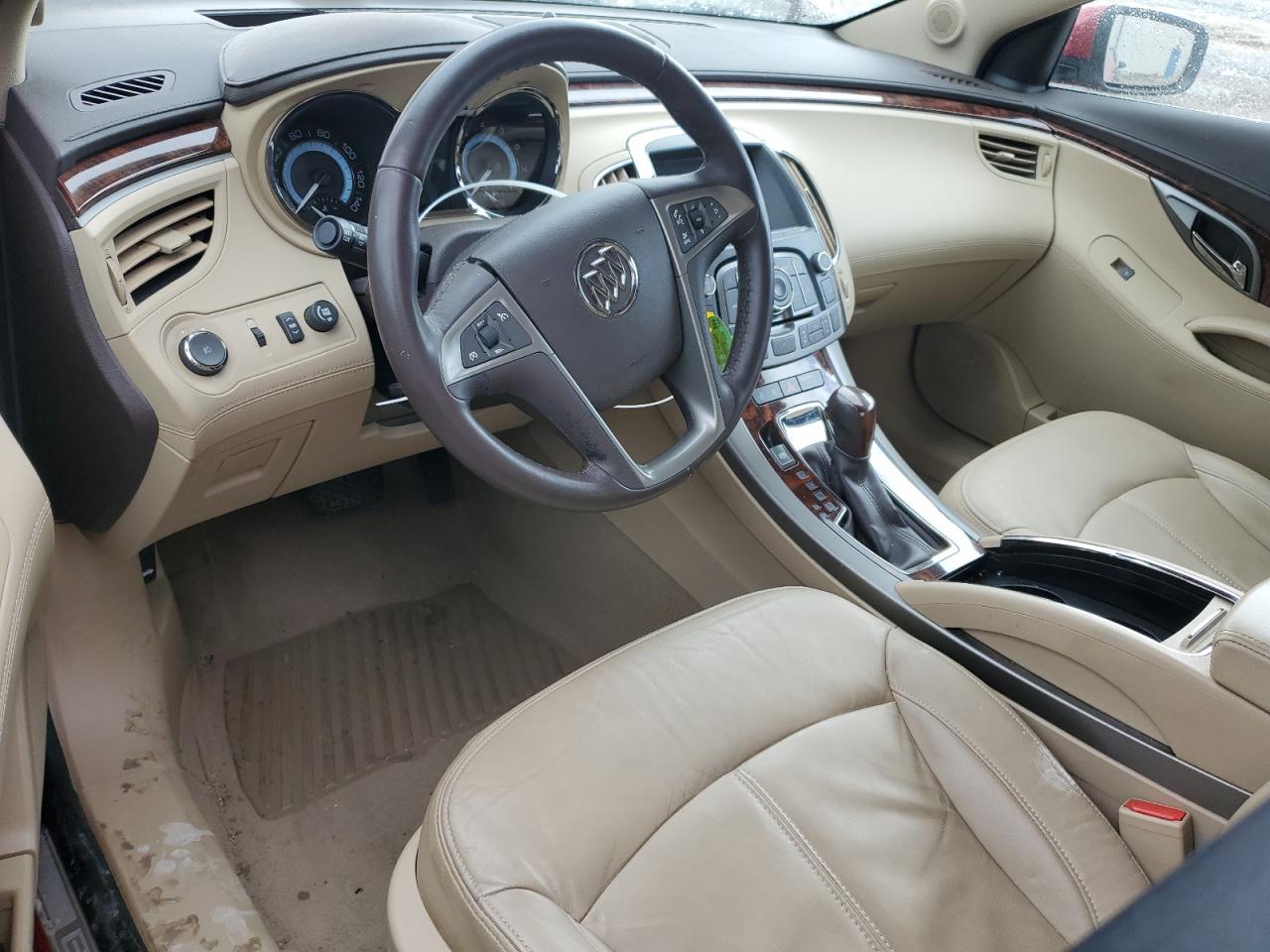 2013 Buick LaCrosse VIN 1G4GC5E34DF214008 Copart auction photo, front end / side damage thumbnail 8