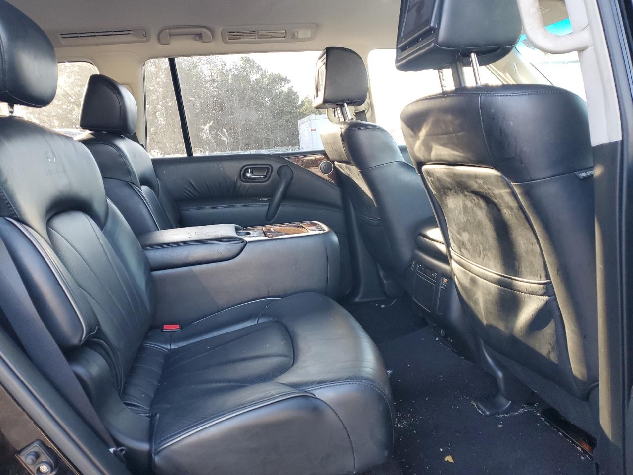 2013 Infiniti QX56 VIN JN8AZ2NF2D9530334 Copart auction photo, front end / minor dent/scratches damage thumbnail 11