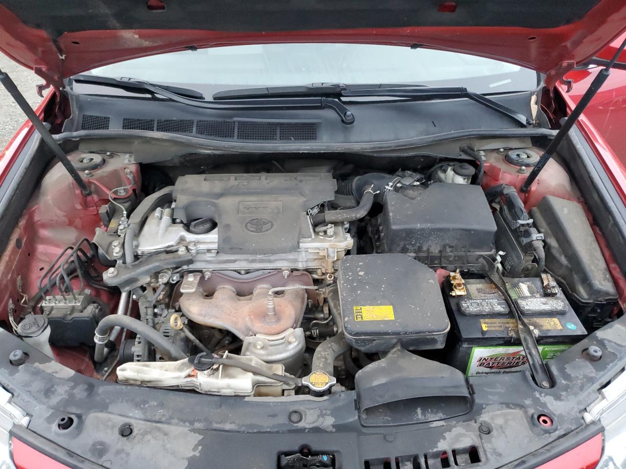 2013 Toyota Camry VIN 4T1BF1FK3DU666186 Copart auction photo, water/flood damage thumbnail 11