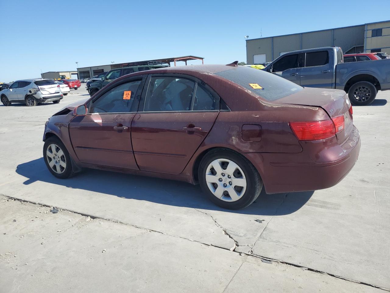 2009 Hyundai Sonata VIN 5NPET46C99H517836 Copart auction photo, front end damage thumbnail 2