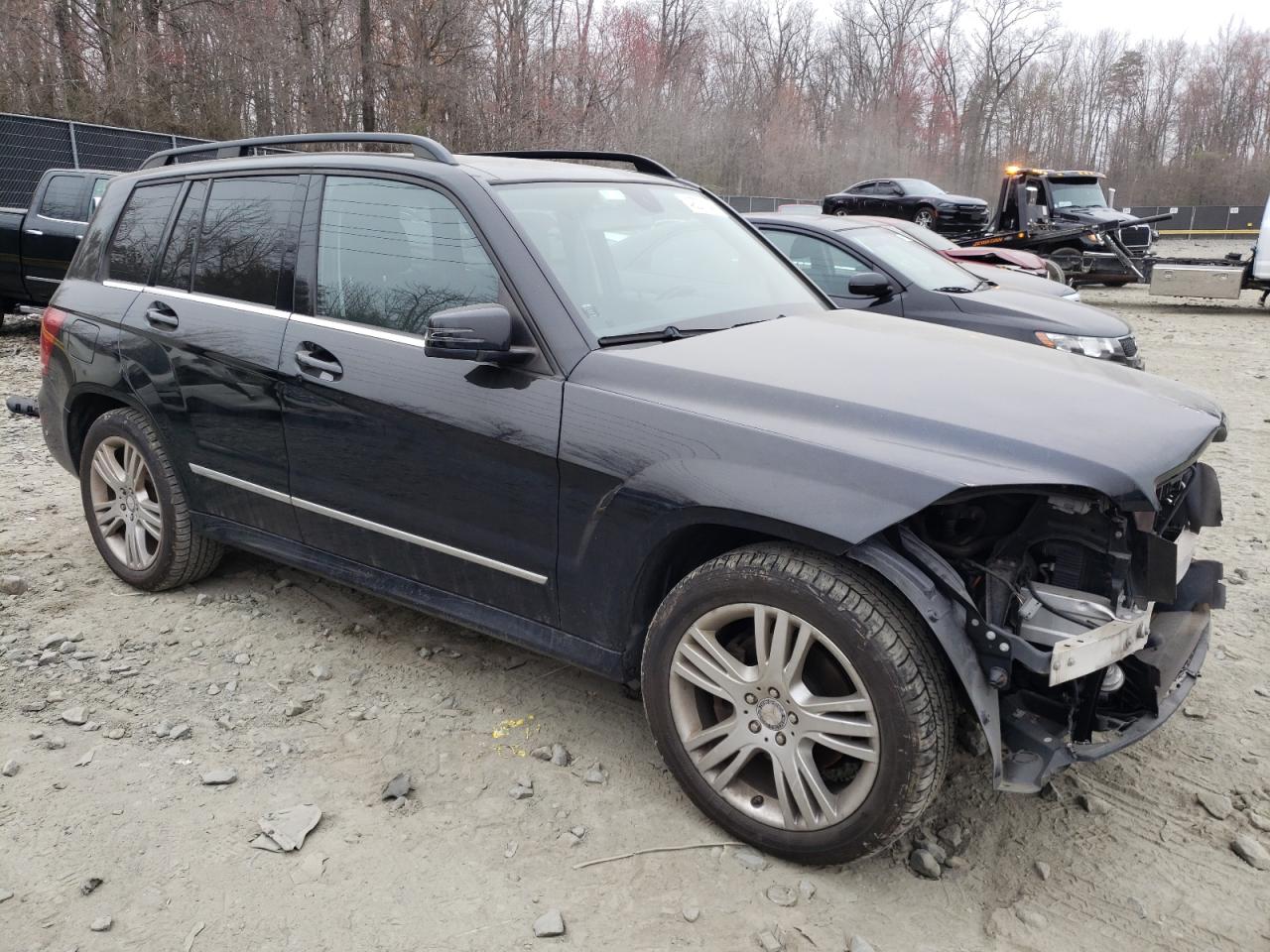 2014 Mercedes-Benz GLK-klasse VIN WDCGG8JB6EG174222 Copart auction photo, front end damage thumbnail 4