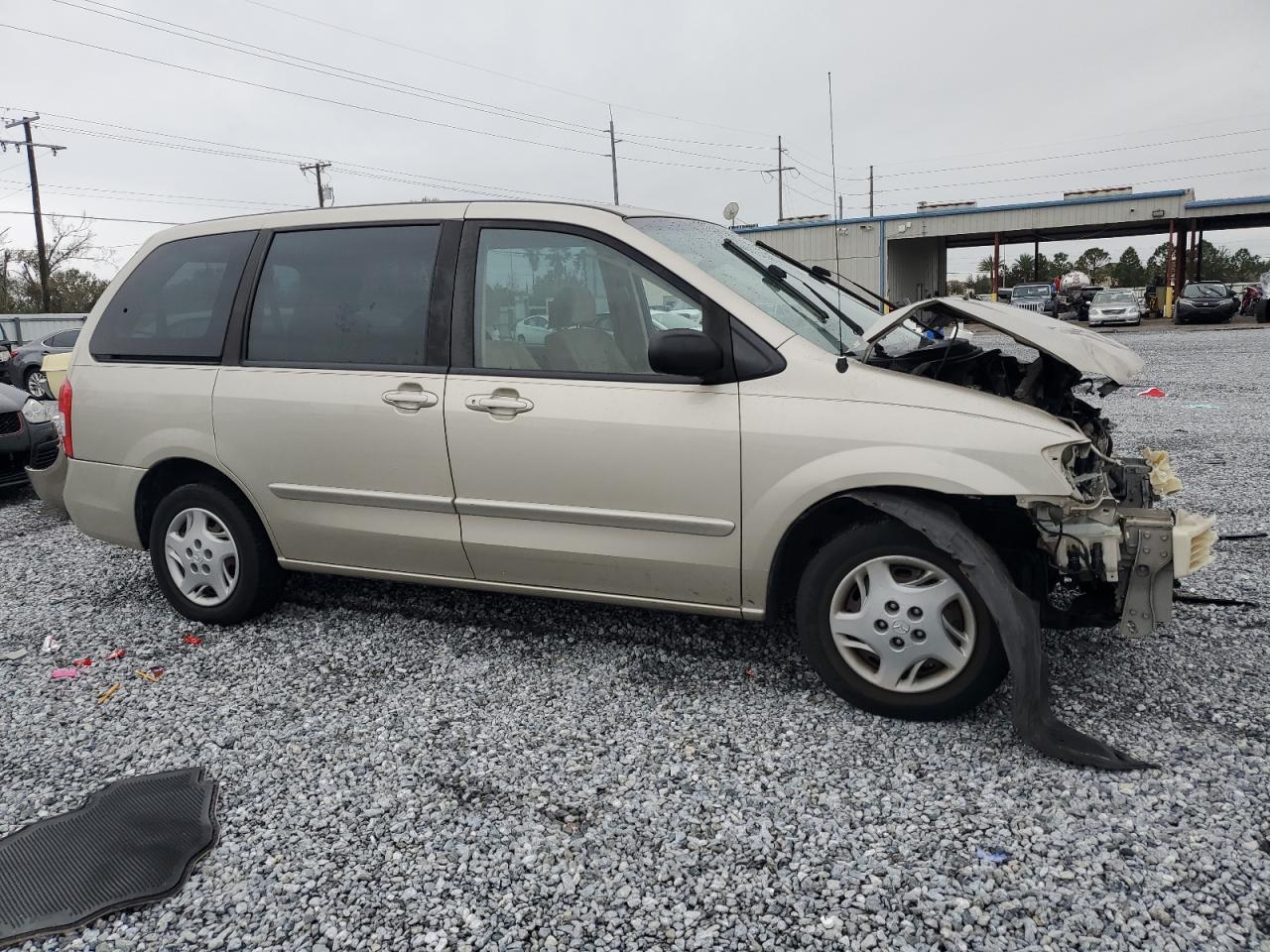 2001 Mazda MPV VIN JM3LW28GX10193811 Copart auction photo, front end damage thumbnail 4