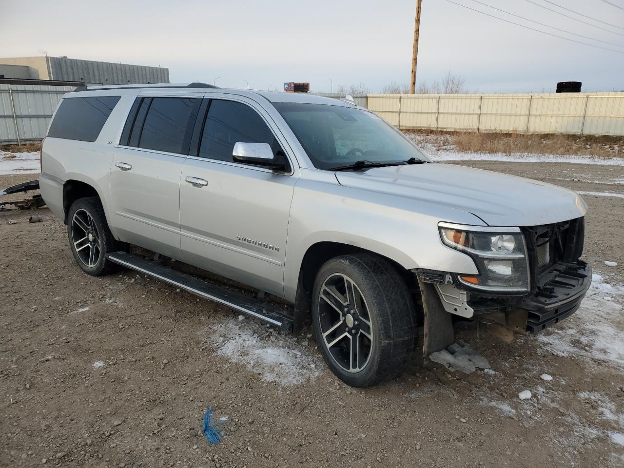 2015 Chevrolet Suburban VIN 1GNSKKKC4FR630847 Copart auction photo, front end / rear end damage thumbnail 4