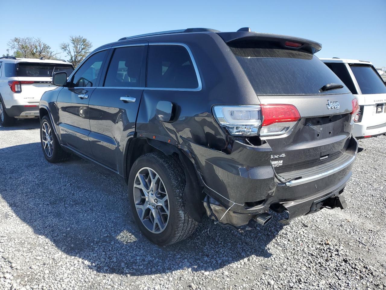 2021 Jeep Grand Cherokee VIN 1C4RJFCG0MC728129 Copart auction photo, rear end damage thumbnail 2