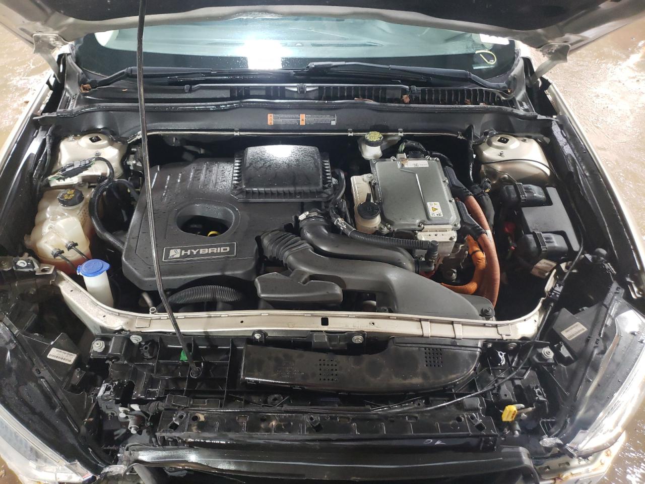 2018 Ford Fusion VIN 3FA6P0RU2JR192170 Copart auction photo, front end damage thumbnail 11