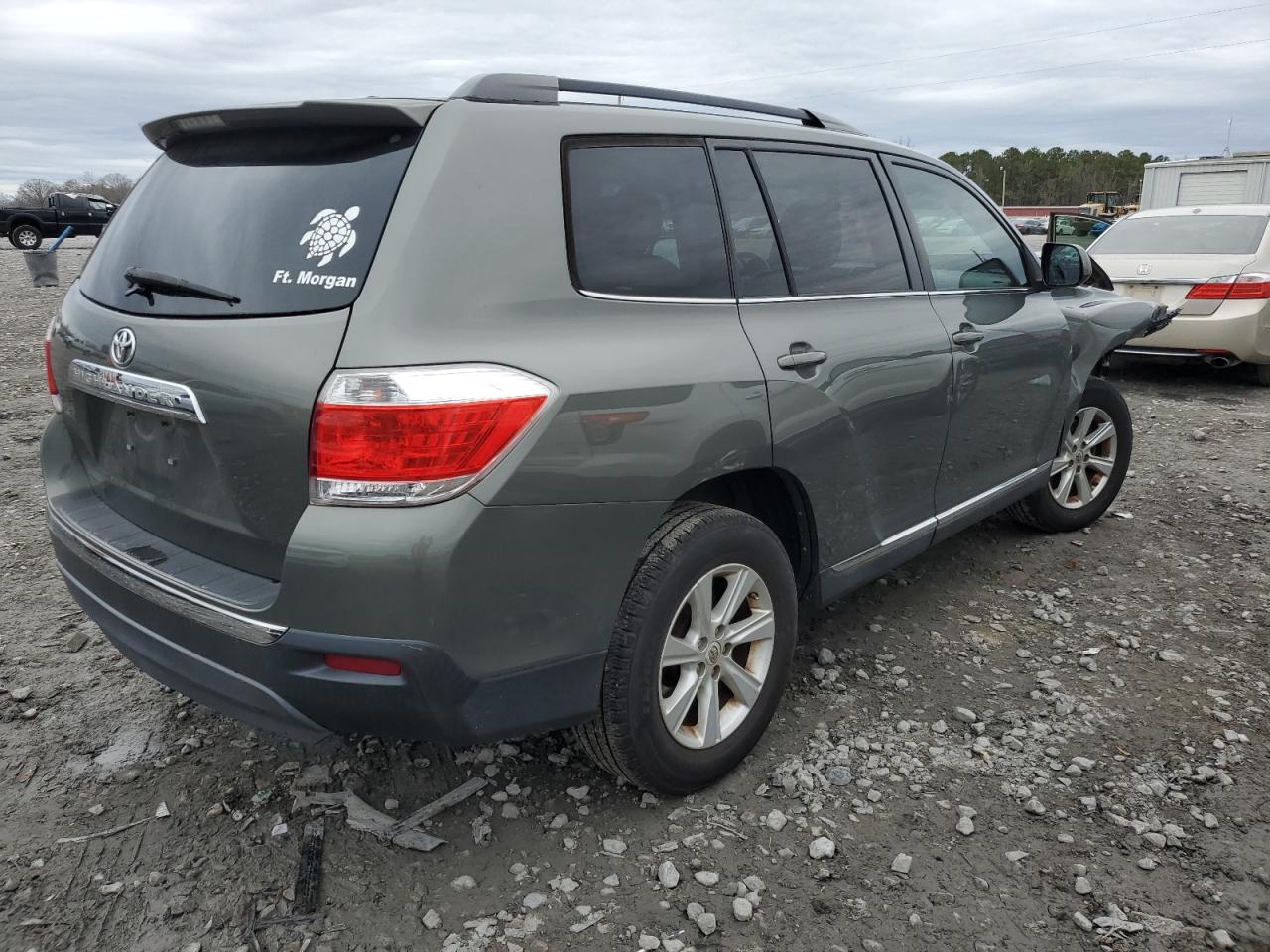 2011 Toyota Highlander VIN 5TDZA3EH2BS007830 Copart auction photo, front end damage thumbnail 3
