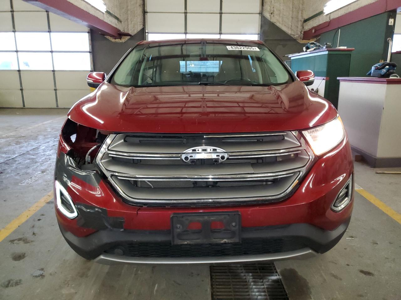 2016 Ford Edge VIN 2FMPK4J94GBB26105 Copart auction photo, front end damage thumbnail 5