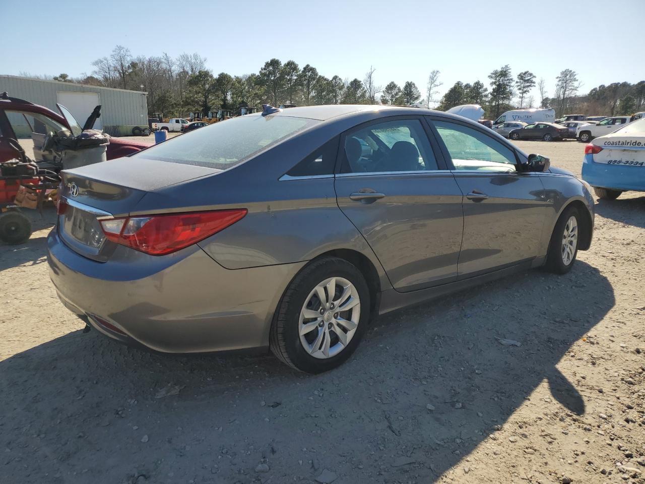 2012 Hyundai Sonata VIN 5NPEB4AC6CH404153 Copart auction photo, front end / minor dent/scratches damage thumbnail 3