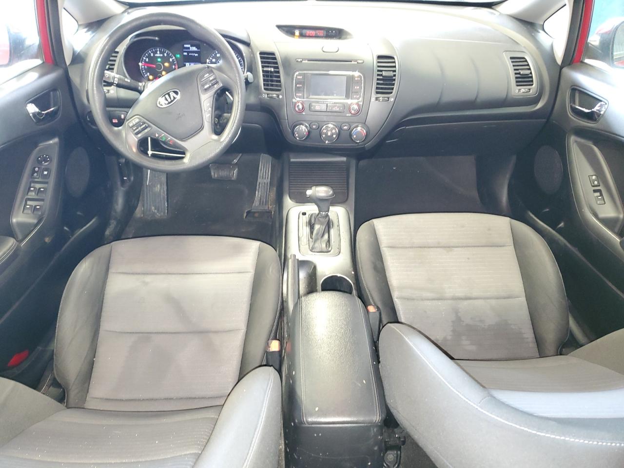 2016 KIA Forte VIN KNAFX4A68G5535118 Copart auction photo, front end / side damage thumbnail 8