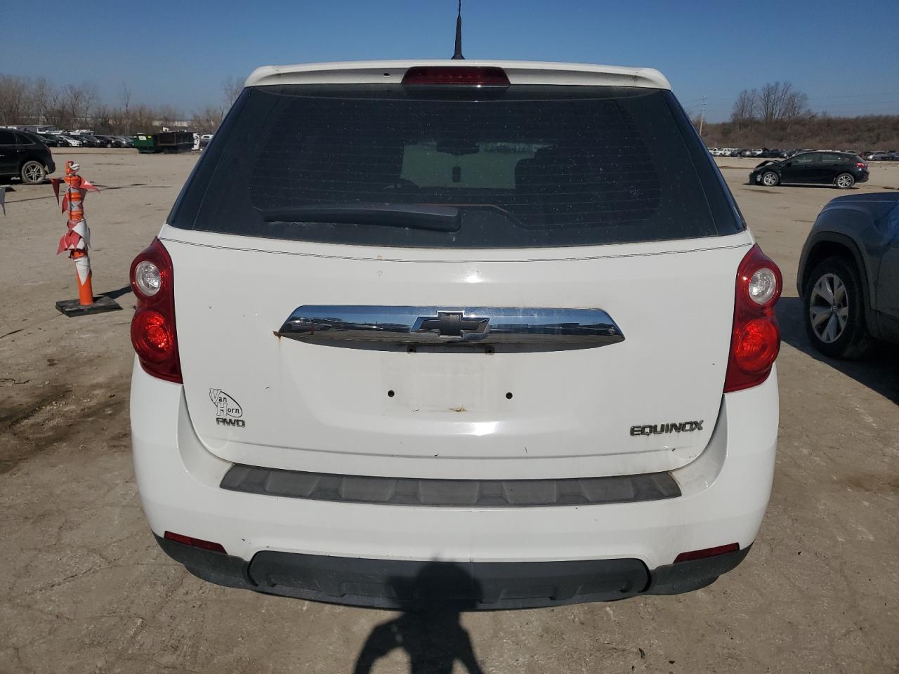 2012 Chevrolet Equinox VIN 2GNFLCEK6C6240931 Copart auction photo, normal wear damage thumbnail 6