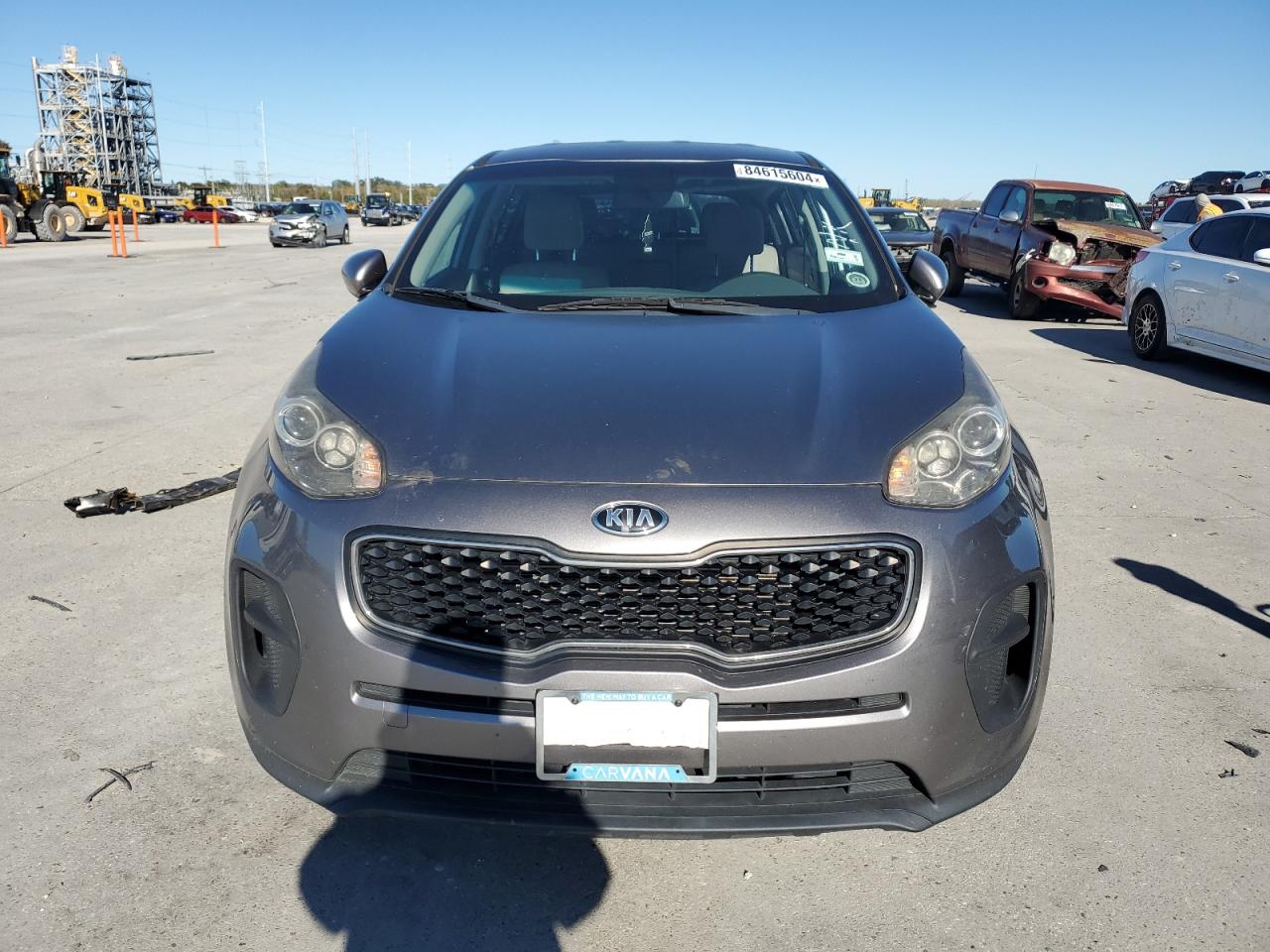 2019 KIA Sportage VIN KNDPM3AC0K7529164 Copart auction photo, vandalism damage thumbnail 5