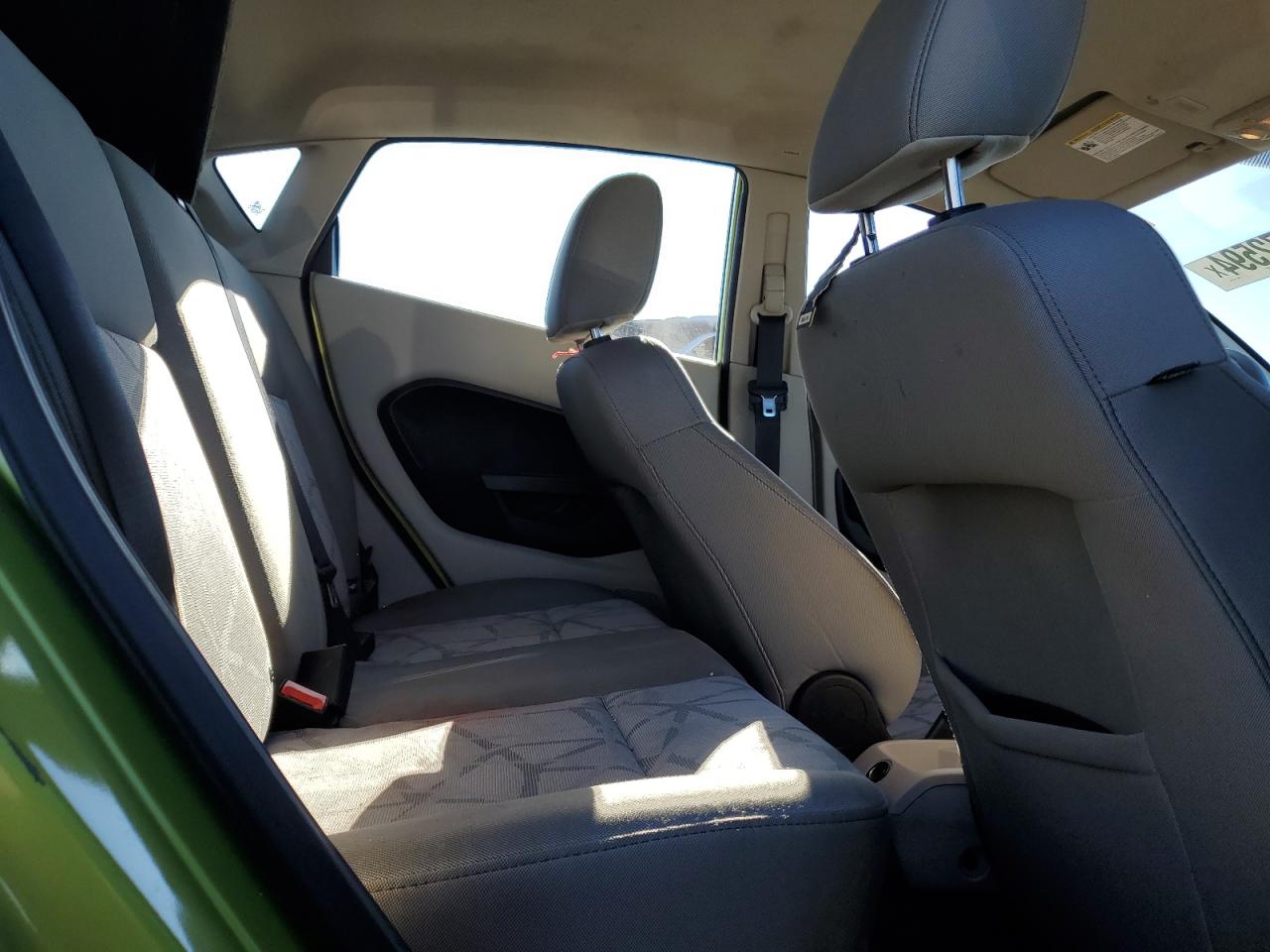 2011 Ford Fiesta VIN 3FADP4EJ1BM151165 Copart auction photo, rear end damage thumbnail 10