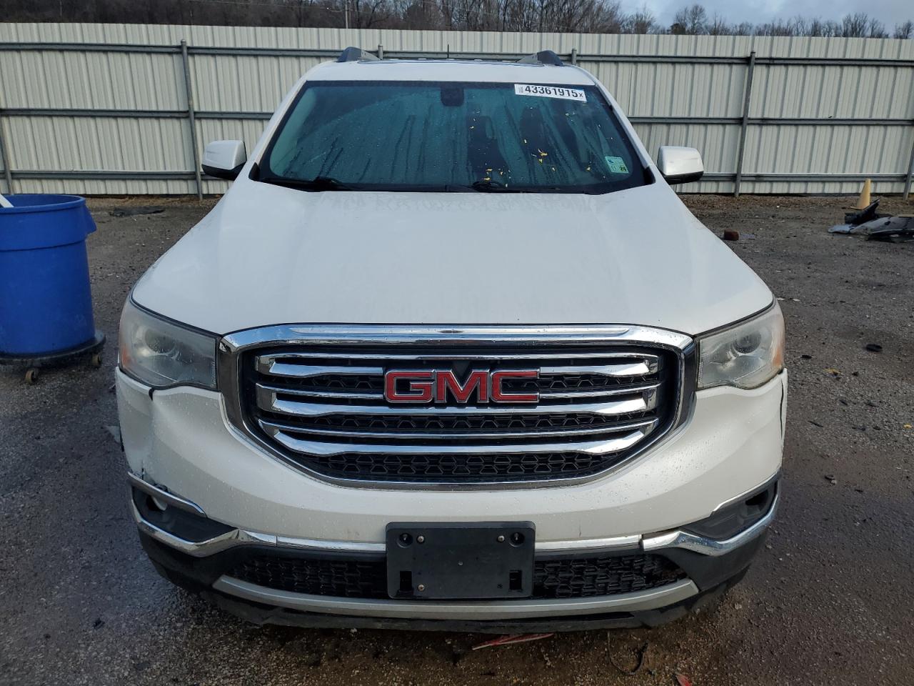 2017 GMC Acadia VIN 1GKKNMLS9HZ122799 Copart auction photo, front end damage thumbnail 5