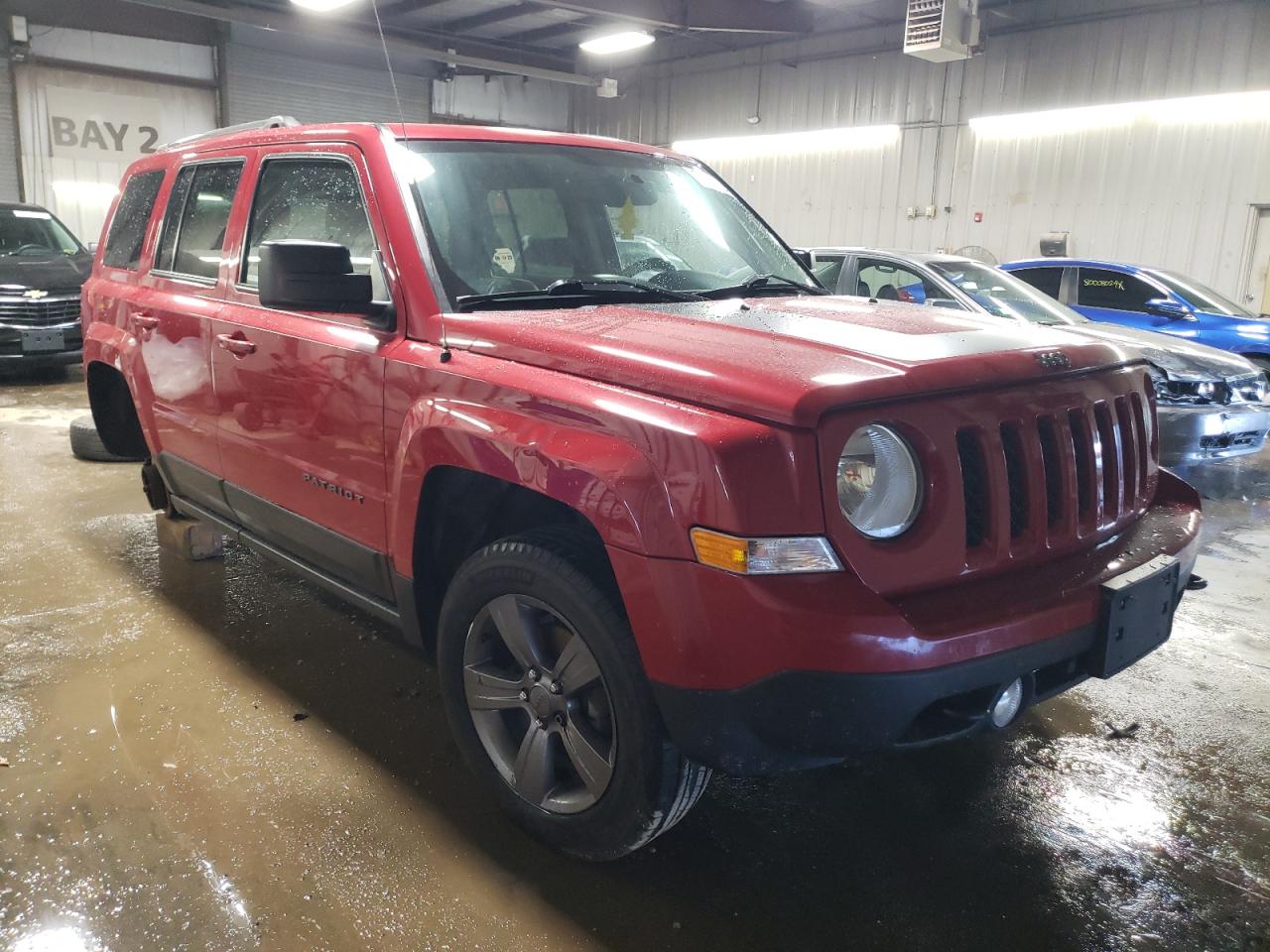 2016 Jeep Liberty (Patriot) VIN 1C4NJRBB6GD745022 Copart auction photo, side damage thumbnail 4