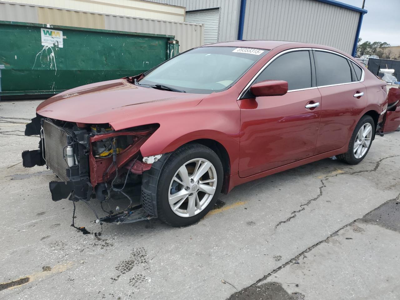 2013 Nissan Altima VIN 1N4AL3AP7DC205768
