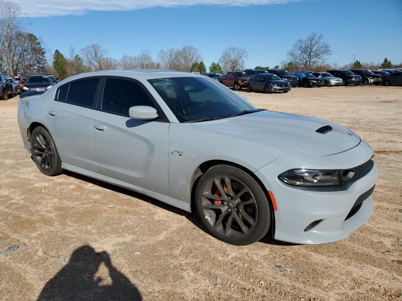 2021 Dodge Charger VIN 2C3CDXGJ8MH678834 Copart auction photo, rear end / front end damage thumbnail 4