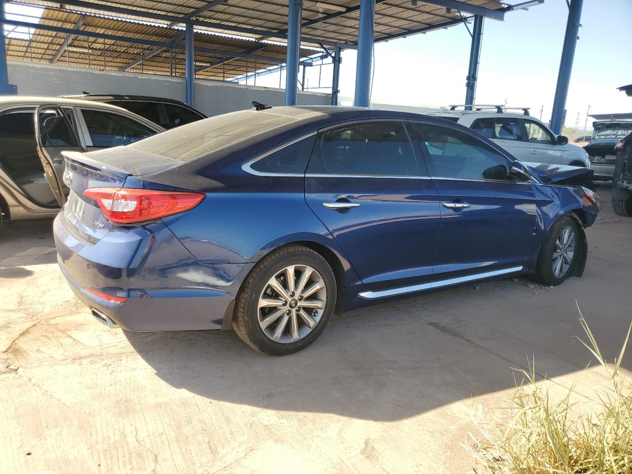 2016 Hyundai Sonata VIN 5NPE34AF6GH403744 Copart auction photo, front end damage thumbnail 3