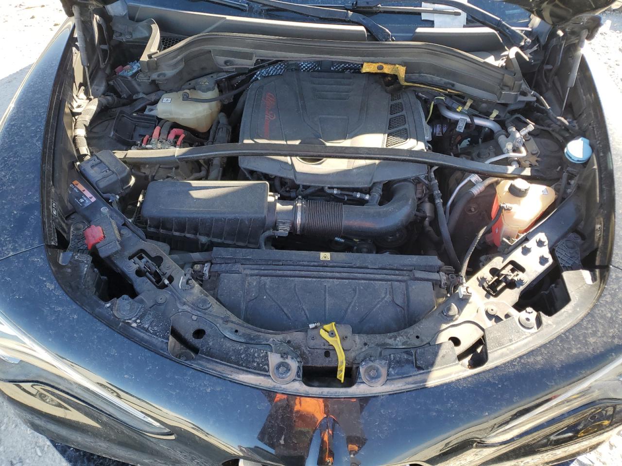 2018 Alfa Romeo Stelvio VIN ZASFAKPN1J7B87527 Copart auction photo, undercarriage damage thumbnail 11