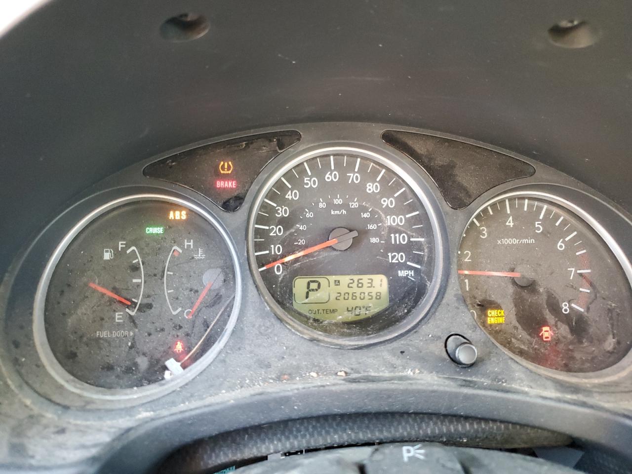 2008 Subaru Forester VIN JF1SG63658H717973 Copart auction photo, biohazard/chemical / side damage thumbnail 9
