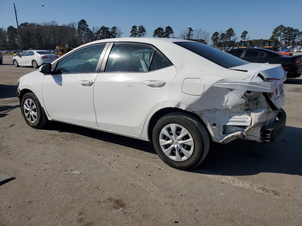 2014 Toyota Corolla VIN 2T1BURHE3EC073460 Copart auction photo, rear end / front end damage thumbnail 2