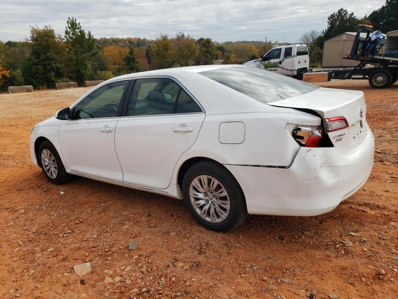 2014 Toyota Camry VIN 4T4BF1FK8ER415087 Copart auction photo, rear end damage thumbnail 2