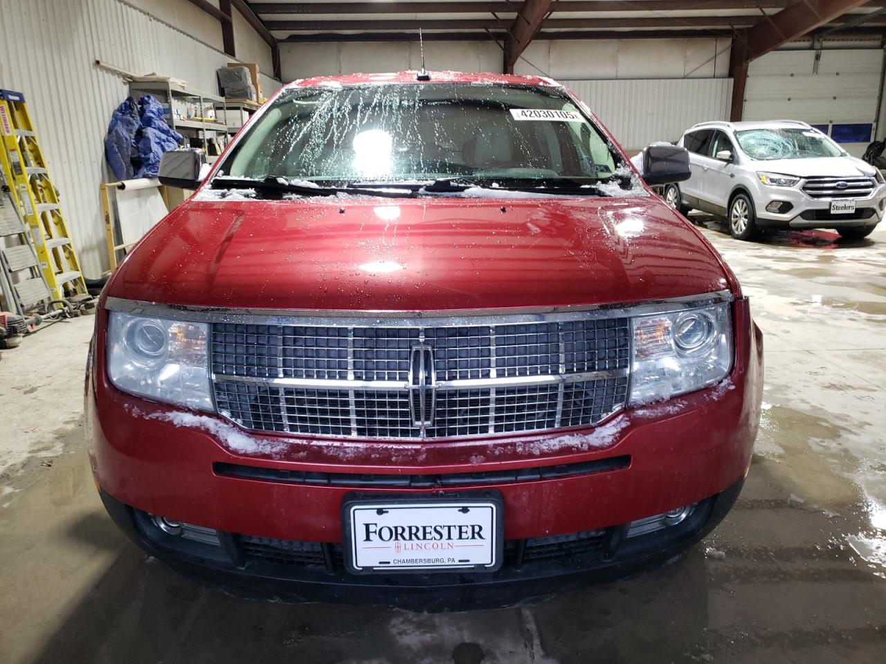 2010 Lincoln MKX VIN 2LMDJ8JC8ABJ02040 Copart auction photo, front end damage thumbnail 5