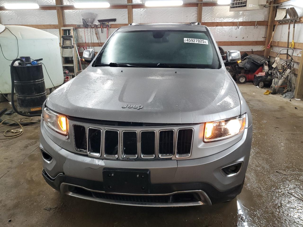2015 Jeep Grand Cherokee VIN 1C4RJFBG4FC749196 Copart auction photo, front end damage thumbnail 5