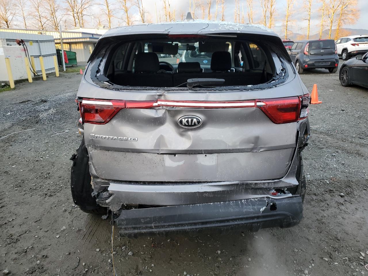 2017 KIA Sportage VIN KNDPM3AC3H7281680 Copart auction photo, rear end / side damage thumbnail 6