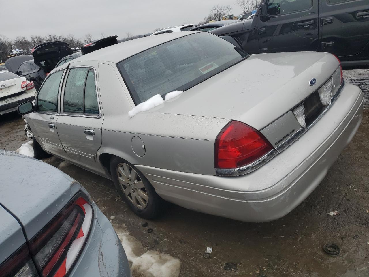 2008 Ford Crown Victoria VIN 2FAFP74V78X127660 Copart auction photo, front end damage thumbnail 2