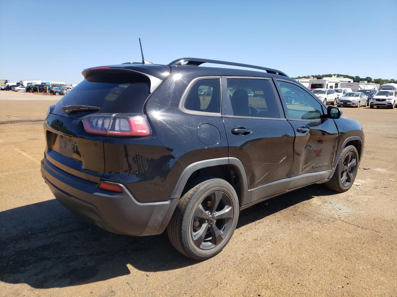 2019 Jeep Grand Cherokee VIN 1C4PJLLB5KD455500 Copart auction photo, all over damage thumbnail 3