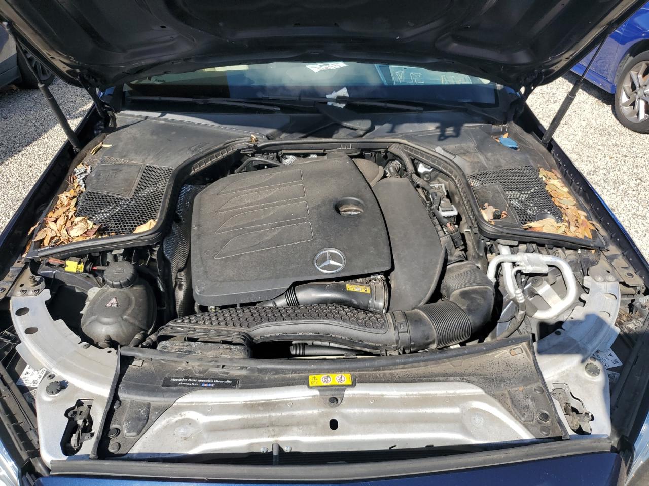 2019 Mercedes-Benz C-klasse VIN 55SWF8DB4KU300999 Copart auction photo, water/flood damage thumbnail 11