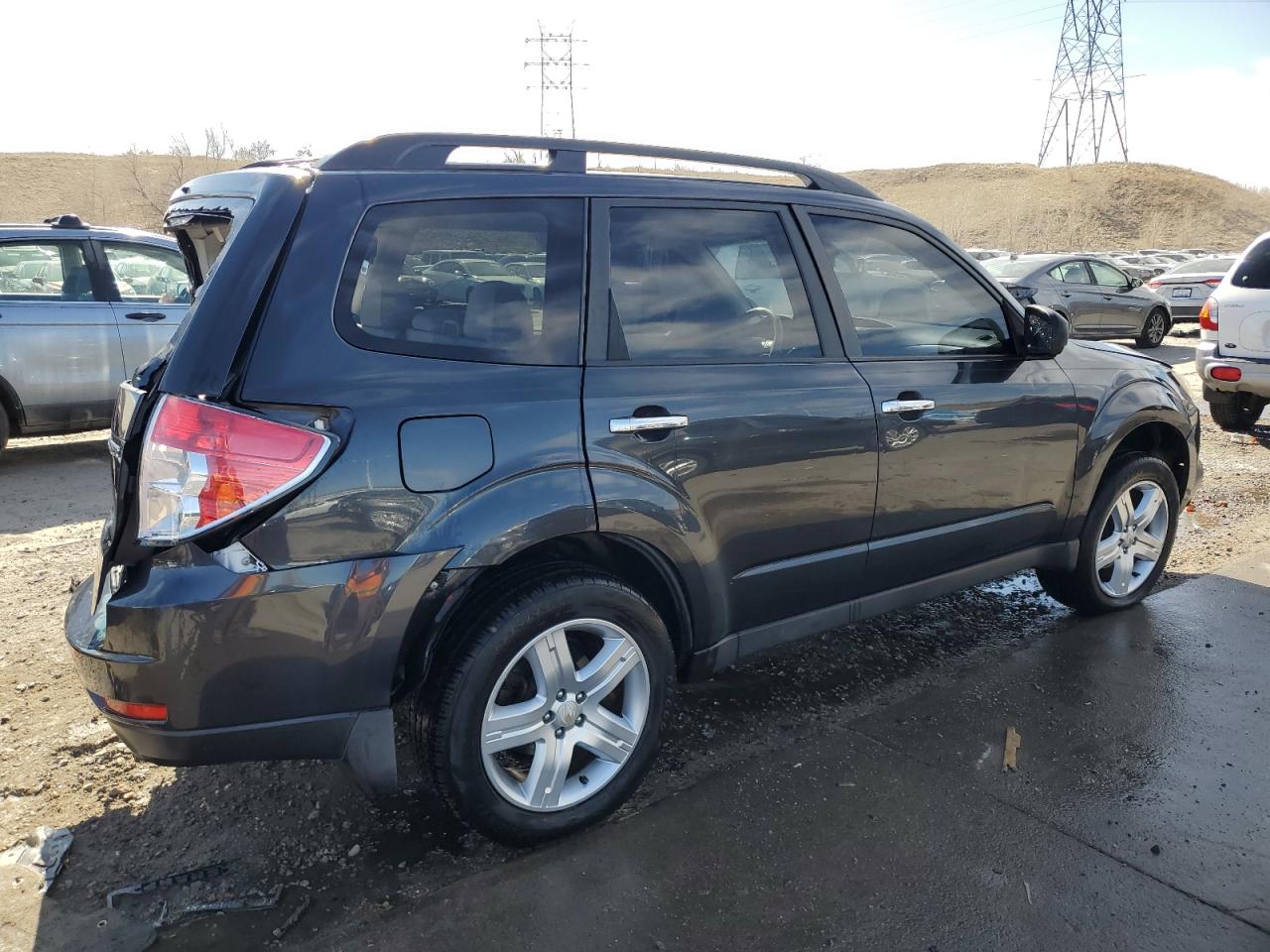 2009 Subaru Forester VIN JF2SH63619H709556 Copart auction photo, rear end / side damage thumbnail 3