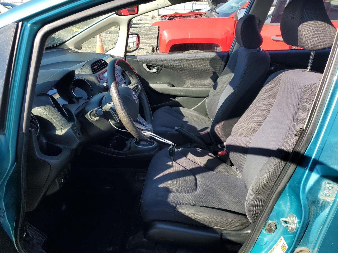 2013 Honda Fit VIN JHMGE8H50DC052407 Copart auction photo, front end damage thumbnail 7
